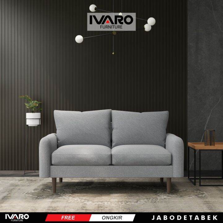 Sofa Seater / Kursi Minimalis / Sofa Ruang Tamu BERY IVARO | Lazada ...