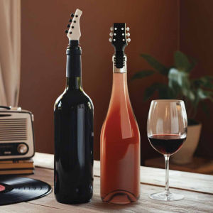 OTOTO Cork N Roll - Wine Stoppers (Set of 2)