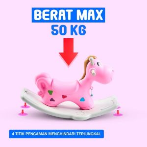 Mainan Anak Rocking Pony Rock Kuda Kudaan Goyang Horse Poni Rocker Ayun Ride On Mainan Kuda Kudaan