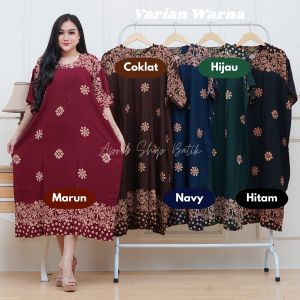 DASTER SUPER JUMBO LD 140 BUSUI MOTIF SUNNY KEKINIAN TERBARU DRESS WANITA BIGSIZE PIYAMA TIDUR VIRAL