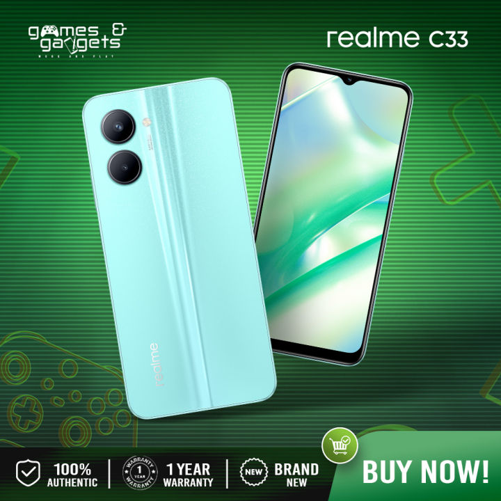 Realme C33 4Gb+64Gb | 4Gb+128Gb | Lazada PH