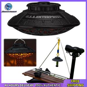 Winnereco UFO Lampshade Universal Hanging Lantern Case Creative Camping Camping Cover Cover สีโคมไฟกลางแจ้งสำหรับไฟตั้งแคมป์ GZ