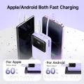 Romoss PFC20 20000mAh Powerbank 20W/22.5W QC3.0 Fast Charging with Built-in Cable 3 Output 2 Input LED Display Portable Power bank. 