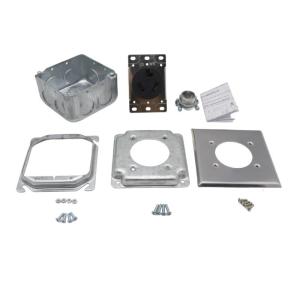 Strong 30A Electrical Receptacle Kit NEMA 10 30R Complete Set Upgrades for Secure Outlet Installation & Wiring Use