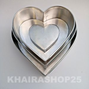 Loyang Lekuk Bentuk Persegi Hati Sakura Oval Model Cekung Ukuran 18 20 22 cm