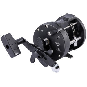 Sougayilang Fishing Reels วงล้อตกปลารอกวงล้อตกปลารอบธรรมดาเหยื่อหล่อรีล 3.8:1 อัตราส่วนเกียร์ขวามือทนทานสแตนเลสหมุนล้อกลองตกปลารอกตกปลา