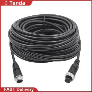 10M/12M/15M/20M Video Power Aviation Extension Wire Waterproof 4 Pin Car Video Extension Cable Shockproof Male To Female