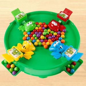 Mainan Edukasi Anak Hungry Little Frog Eat Beans Kodok Makan Bola