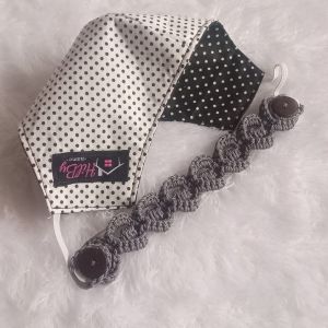 NEW EXTENDED MASK - EAR SAVER - EXCLUSIVE Konektor Rajutan Hijab Limited Edition