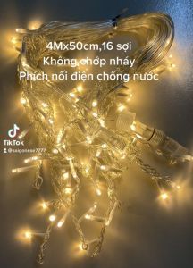 [HCM] DÀI 4M x 50CM THẢ XUỐNG 16 SỢI ĐÈN LED FAIRY LIGHT TRANG TRÍ TIỆC NOEL LỄ TẾT-CURTAIN LED LIGHT