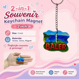 Travel BALER Local Places Collectible Mini Keychain Premium Souvenir Travel Gift Key Ring