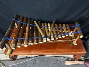 Calung Renteng Bambu 1set 14 Nada