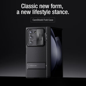 Nillkin Ốp PC thời trang cho Samsung Galaxy Z Fold 6 Ốp điện thoại Ốp lưng bảo vệ máy ảnh Doanh Nhân Chống Sốc riêng tư (phiên bản Đứng)