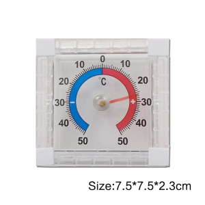 Thermometer Analog Kulkas Freezer Ukur Suhu 2 Inc -20 Sd 50 Indoor Outdoor