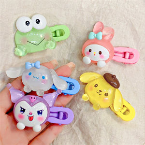 Sanrio Hairpin Clip Jelly Texture Sweety Cute Clip With Bangs And Broken Hair In Front Of The Forehead Headwear Accessories