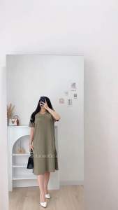 Deluna - Myla Knit Dress Premium Muat Hingga 80kg