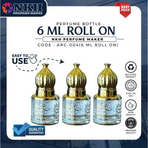 [ 1 PCS ] BOTOL KOSONG MINYAK WANGI 6ML ARABIC ROLL ON ( ARC-004 )