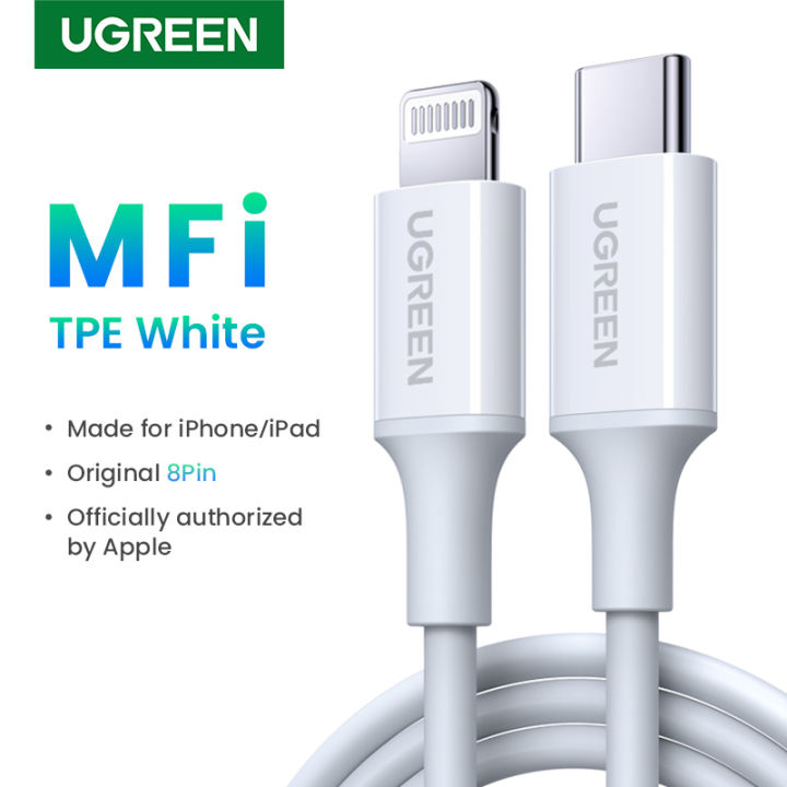UGREEN US171 PD20W TypeC to Lightning Fast Charging Cable for iPhone