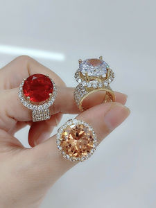 Nhẫn 14mm đồng đỏ không xi màu miền tây