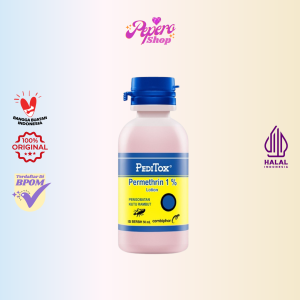 PEDITOX 50 ml - Penghilang Kutu Rambut / Pembasmi Kutu Rambut / Kutu / Perawatan Rambut