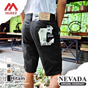 CELANA CHINOS PENDEK PRIA HITAM MURAH TERLARIS PREMIUM DISTRO ~ SKINNY / REGULER ~ SIZE 27-38