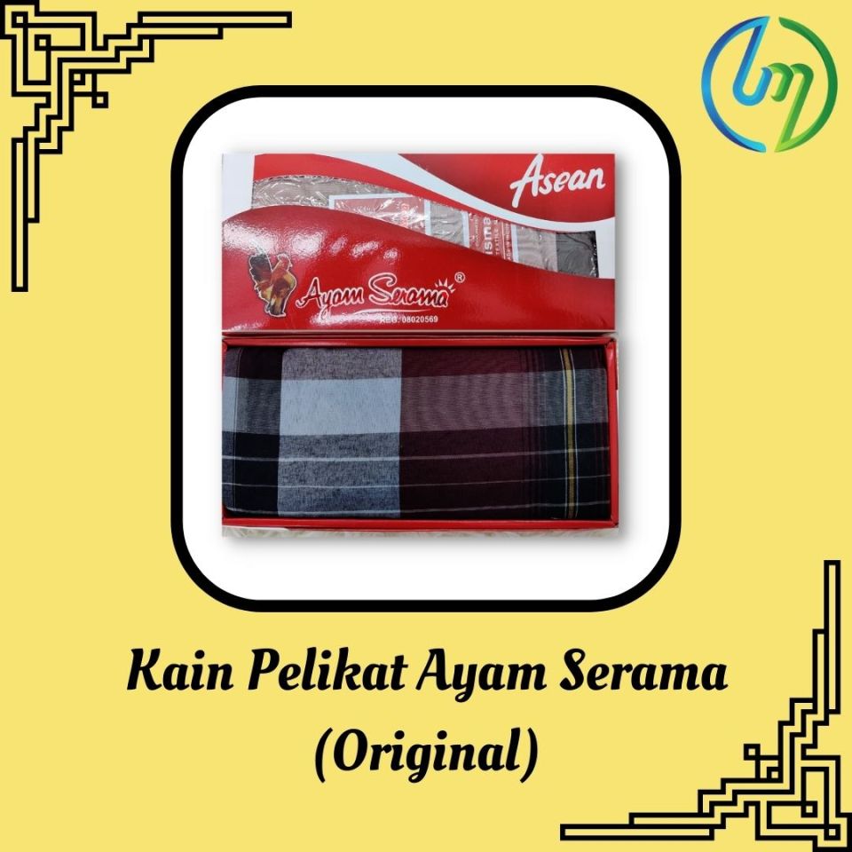 Kain Pelikat Ayam Serama (Original)