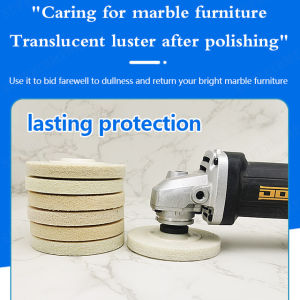 supercomfort White Dry Polishing Pad for Stone and Marble Surface Polishing