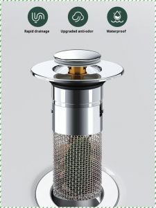 Leakage Plug Rapid and Large Displacement Sewer Anti-odor Pop-up Core Anti-hair Dead-end Fashion