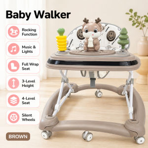 Walker for Baby Girl Boy 3 in 1 Baby Walker Rocking Horse Push Walker Anti Rollover Indoor