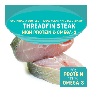 Wild Threadfin/ Ikan Kurau Steak / Fillet / Child Cut / Fish Slices (about 250g)