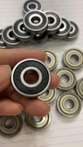 Combo 10 100 Vòng bi 6200-z nắp sắt và 6200-rs nắp đen kt(10*30*9)