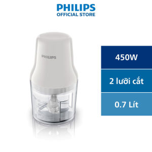 Máy xay thịt PHILIPS HR1393/00 dung tích 0.7L công suất 450W - Hàng Chính Hãng