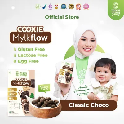 MOM UUNG Cookie Myflow Kukis Momuung Cemilan Booster Pelancar Asi Sehat Free Gluten