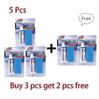 Auto Swirl Remover Scratch Repair Polishing Car Body Compound Anti Scratch Cream Scratches Remover Paint Care Set Car Scratch Repair Tool