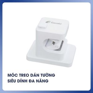 Móc dán tường đa năng Geraki chịu lực siêu dính chất liệu nhựa PP cao cấp-Happy Home 4U