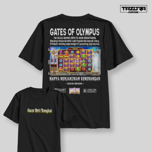 Kaos Slot Distro Murah Orijinal Keren Terlaris Kaos Viral Kaos Sablon / T-shirt Pria Atas pria Terbaru Cotton Combed 30s / Tazora custom