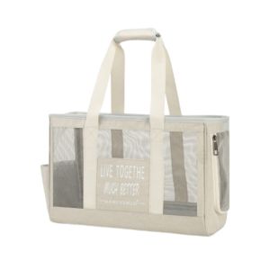 ER52858 Breathable Cat Tote Pouch Mesh Portable Pet Handbag Gift Thickened Pet Tote Bag Outdoor Travel