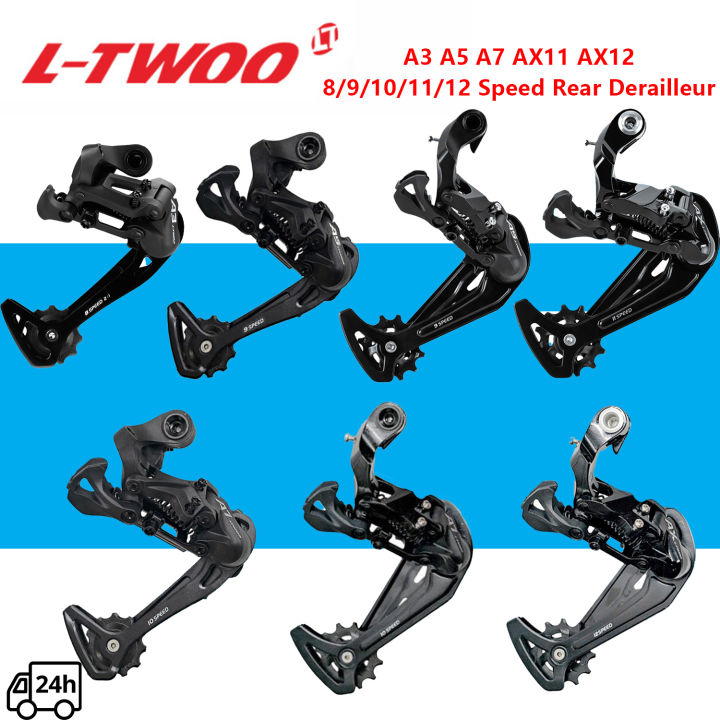 LTWOO A3 A5 A7 AX11 AX12 8 9 10 11 12 Speed Rear Derailleur Long Cage ...