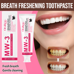Breath Freshening & Teeth Whitening Toothpaste: Oral Care Solutions