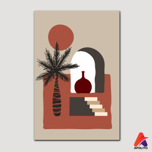 HIASAN DINDING ABSTRAK AESTETIK (20X30 CM ) WALL DECOR HIASAN DINDING KAMAR PAJANGAN AESTETIK