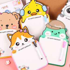 papan tulis anak mini karakter lucu gratis spidol dan penghapus bisa dihapus bisa digantung