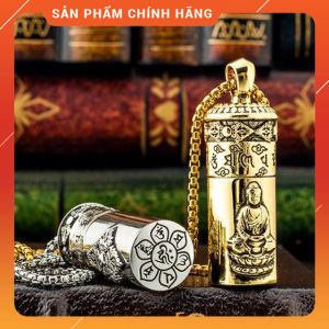 Hộp Quẹt Bật Lửa xăng đá Chief CF215 kiêm vòng đeo cổ hình đức phật - bật lửa xăng - bật lửa độc lạ