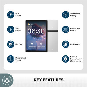 [SIRIM] Prolink Smart Touch Control Panel | Wi-Fi Smart Switch | App & Voice Control DS-3305P Smart Home Control Centre