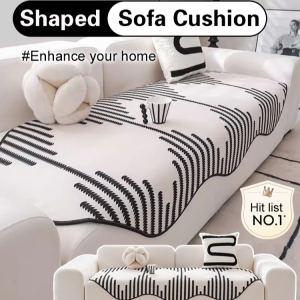 Irregular Shape Sofa Cushion All Inclusive shaped cushion Skin Friendly chenille sofa cover Non slip Four Seasons Universal