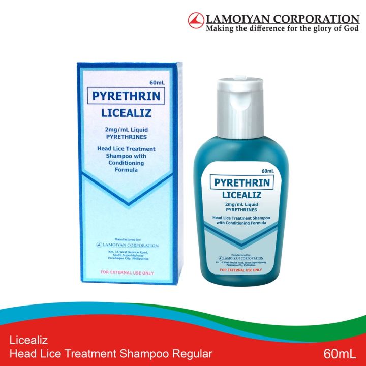 Licealiz Head Lice Treatment Shampoo Regular 60mL | Lazada PH