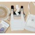 Kily.Ph Square Neck Ribbed Knitted Croptop Sando Camisole 6A0182. 