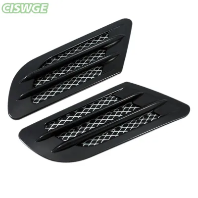 CISWGE สติกเกอร์ตกแต่งช่องลมด้านข้างสำหรับรถยนต์