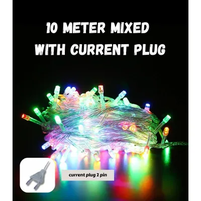 【SpendWithJoy】Birthday Party Decoration LED Light Christmas Fairy light Decor Lampu Raya Kelip Lampu Lip Lap Lampu Led Raya
