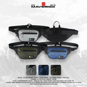 Tas Pinggang / Waist Bag Pria Maverick Arei Outdoorgear