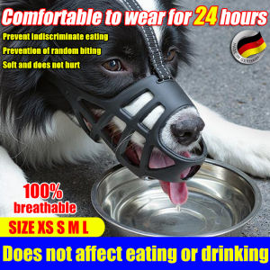 【24 hour shipping】dog muzzle for dog muzzle for small dog muzzle easy fit anti bark dog muzzle dog mouth cover dog mouth guard for pomeranian dog mouth guard